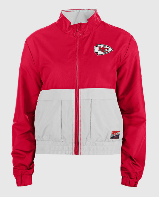 Taylor Swift Kansas City Chiefs Red and White Jacket