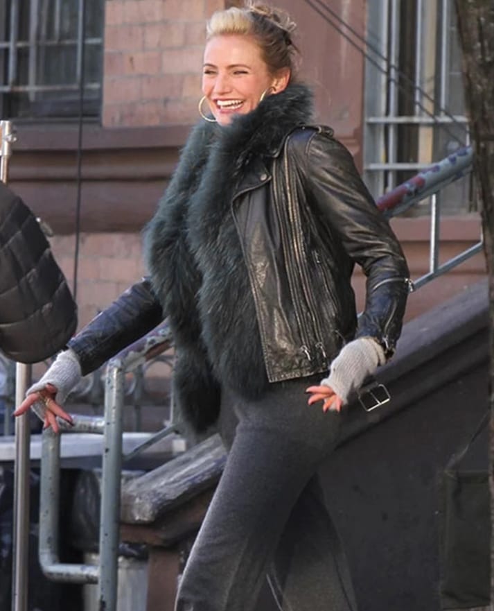 Cameron Diaz Annie Leather Jacket