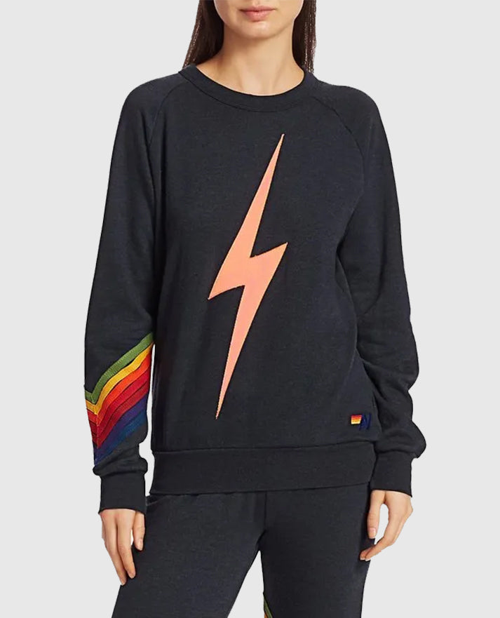 RHOSLC Lisa’s Navy Lightning Bolt Sweatshirt