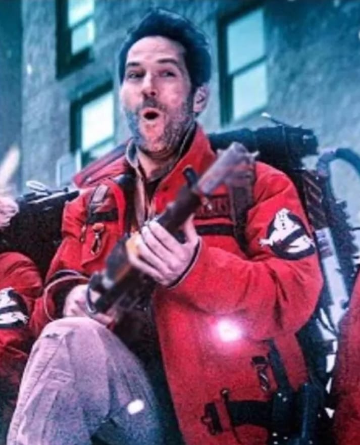 Ghostbusters Frozen Empire Red Jacket