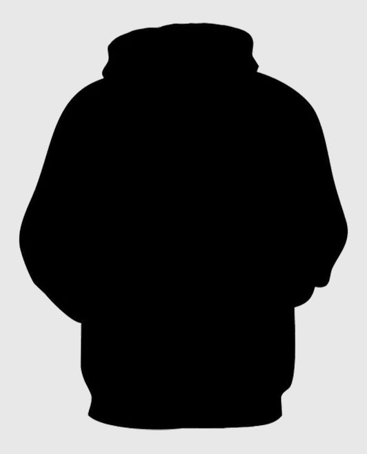 Vegeta Shadow Cool Red Vegeta Symbol Hoodie