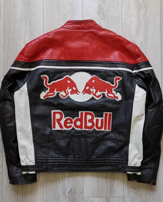 RED BULL Racing Leather Jacket