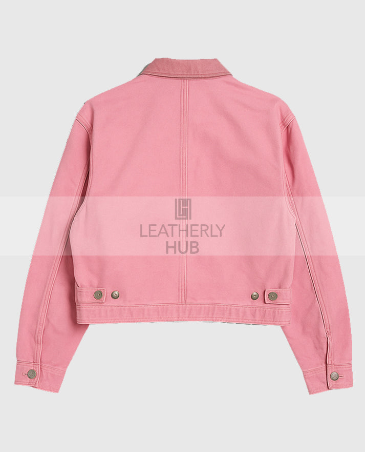 Vintage Carhartt x NY Yankees Pink Crop Jacket