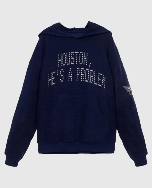 Houston, He’s a Problem Racer Hoodie