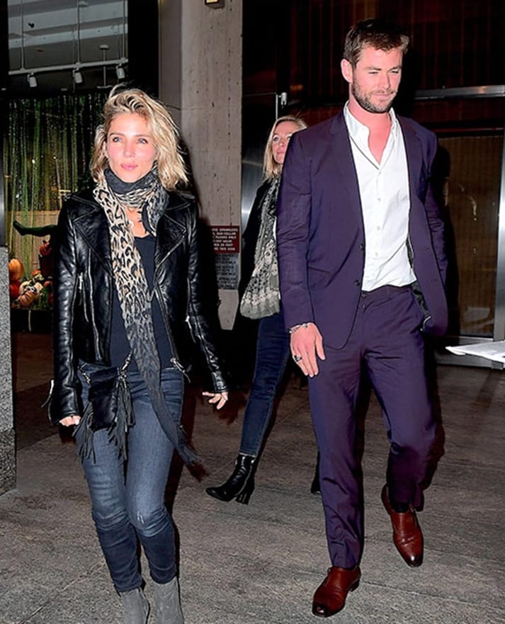 Elsa Pataky Leather Jacket