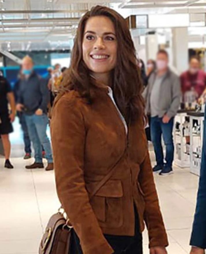 Hayley Atwell Mission Impossible Leather Jacket