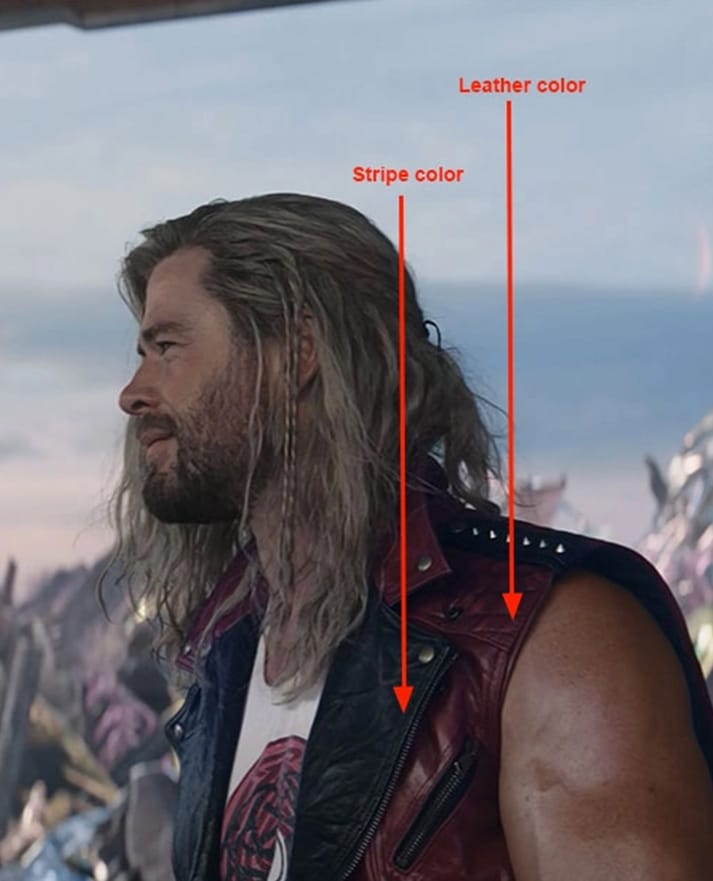 Chris Hemsworth Thor Love and Thunder Leather Vest