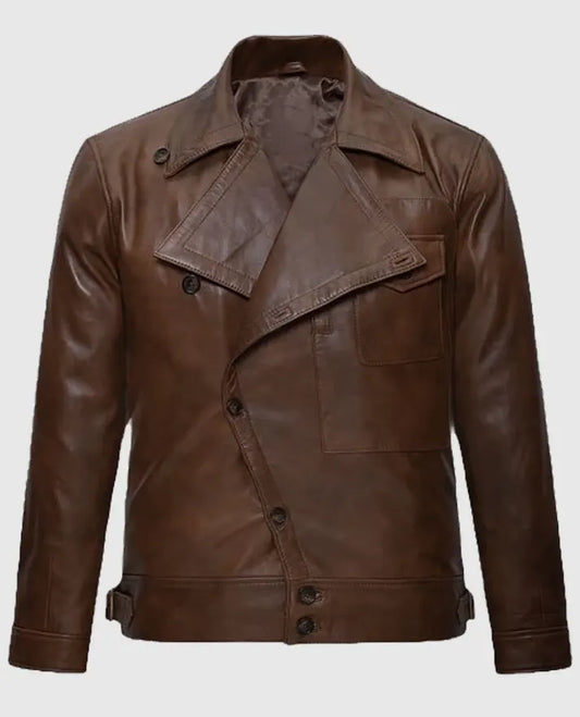 Leonardo DiCaprio The Aviator Leather Jacket