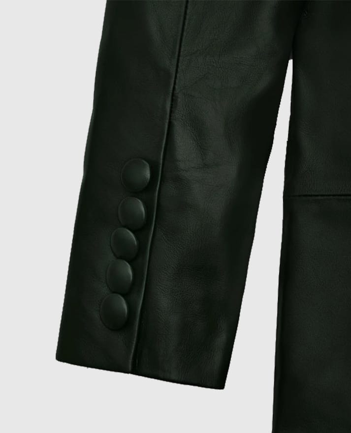 Women's Chelsea Leather Long Coat