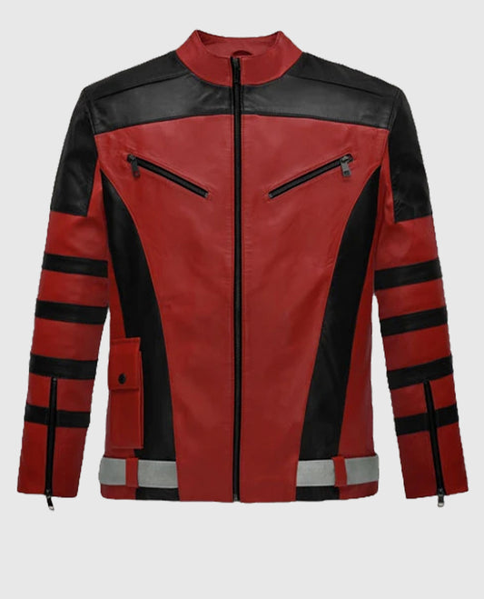 Dwayne Johnson Red One Leather Jacket