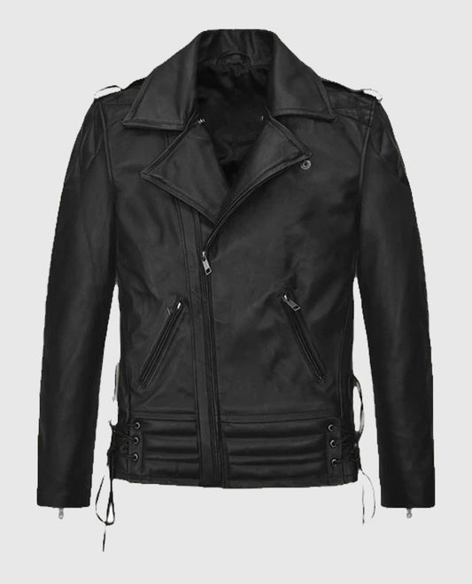 Freddie Mercury Black Leather Jacket