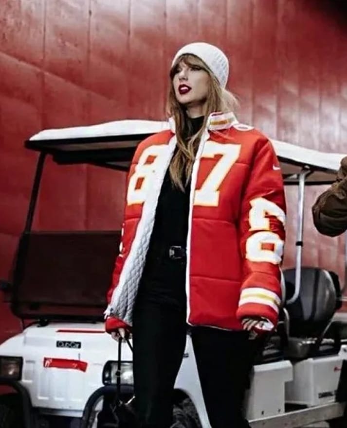 Taylor Swift Kelce 87 Puffer Jacket