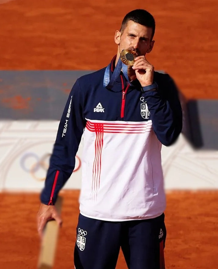 Paris Olympics Novak Djokovic Team Serbia Jacket