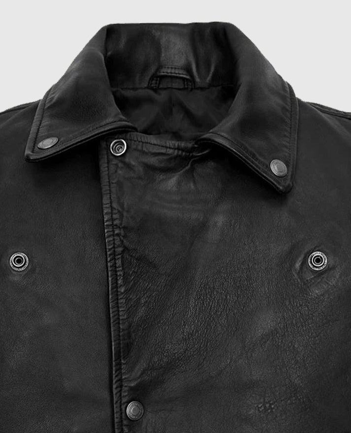 James Franco Black Leather Jacket
