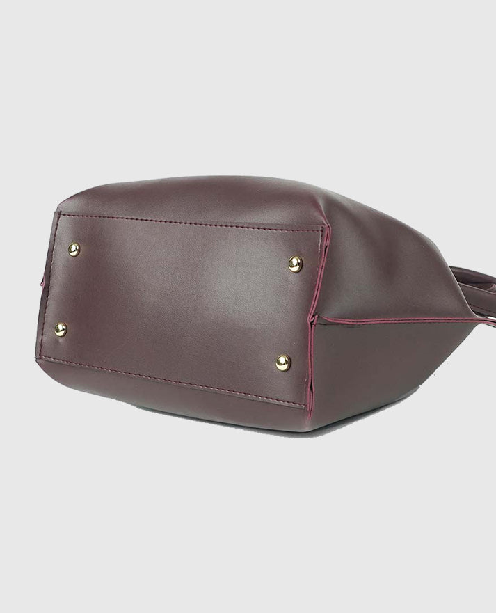 Daily Tote Bag Maroon