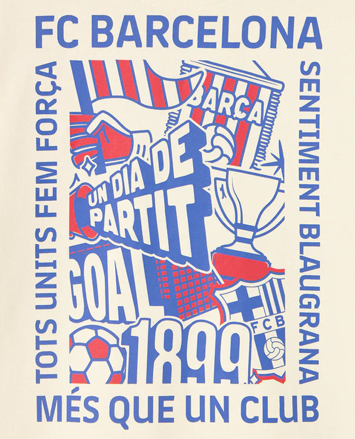 FC Barcelona ecru Hoodie