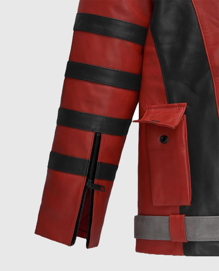 Dwayne Johnson Red One Leather Jacket