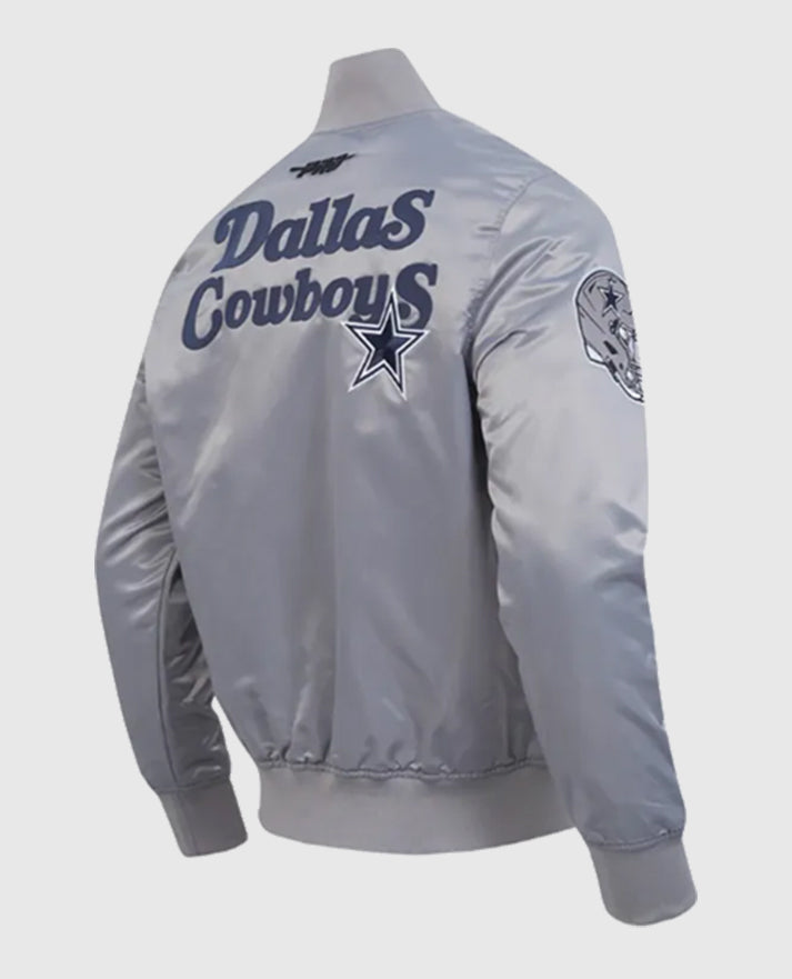 Dallas Cowboys Souvenir Varsity Satin Jacket