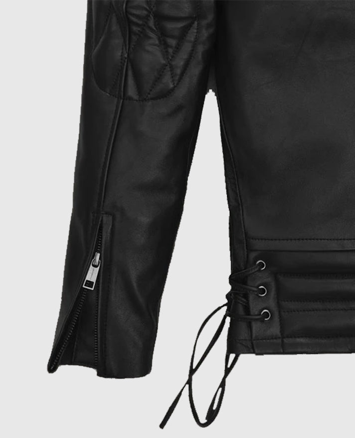 Freddie Mercury Black Leather Jacket