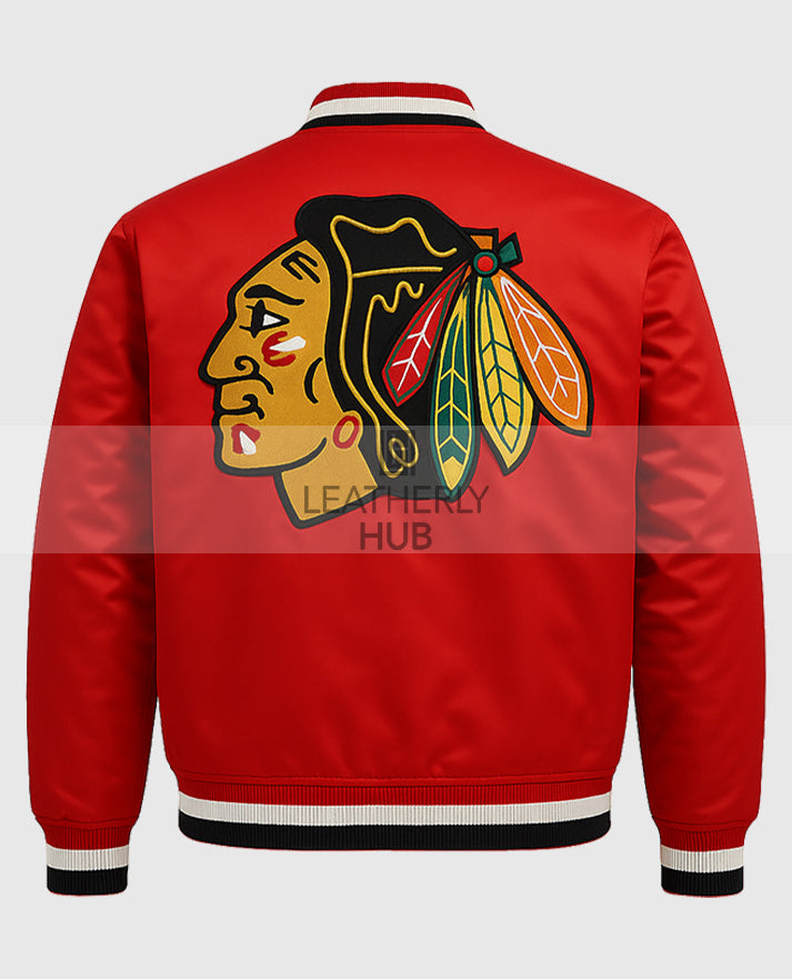 Chicago Blackhawks Starter Red Jacket