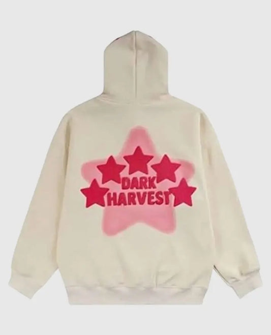 Dark Harvest White Hoodie