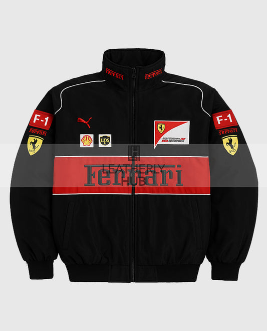Ferrari Vintage F1 Black Jacket