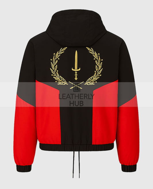 Heritage Flag Black American Jacket