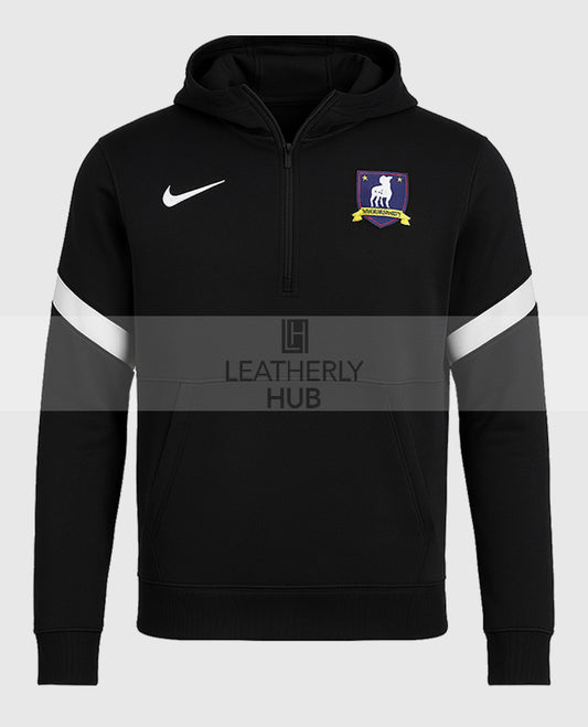 Jamie Tartt Black Hooded Track Jacket