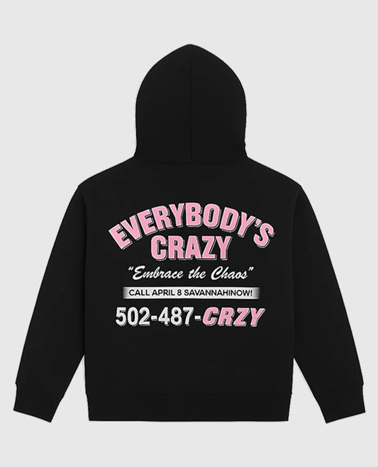 LeBron James Everybodys Crazy Black Hoodie