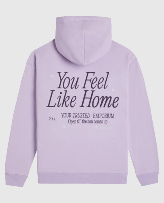 Lonely Ghost Purple Pullover Hoodie