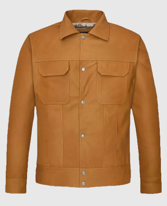 Lucas Bravo Leather Jacket