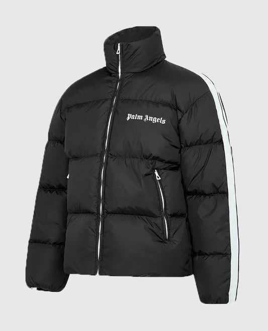 Palm Angels Track Puffer Black Jacket