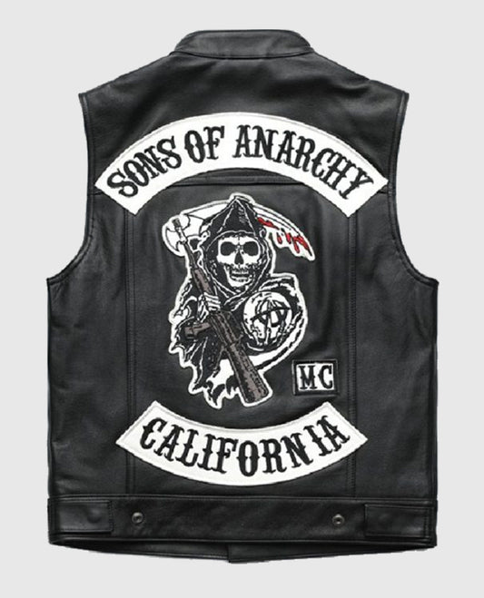 Sons of Anarchy Jax Teller Leather Vest