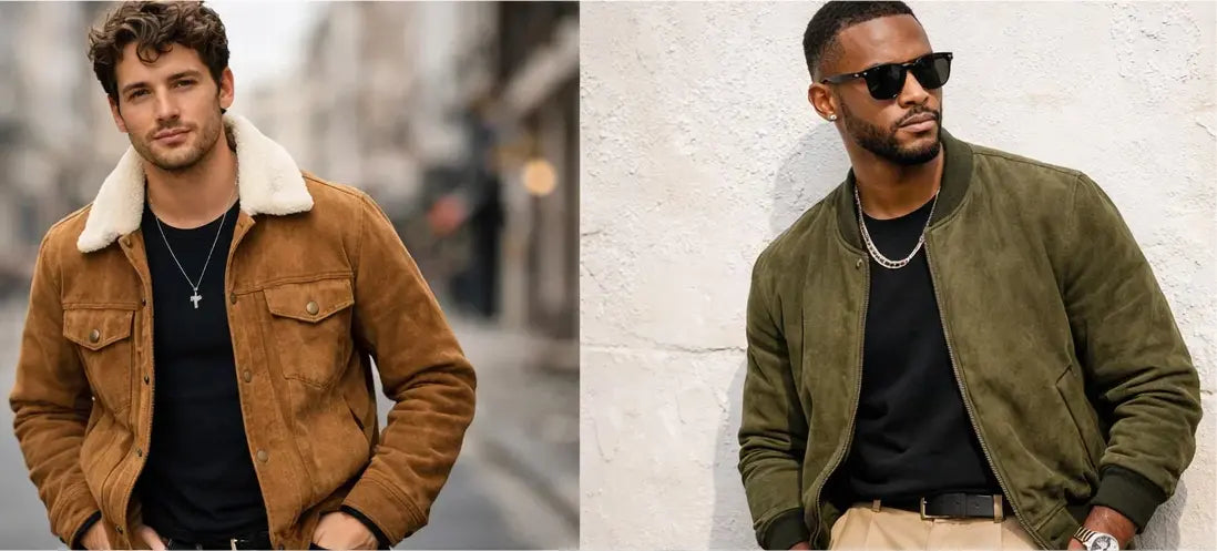 Suede Jacket Trends 2026: Colors, Cuts & Textures