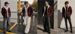How to Wear the Deadpool Red Plaid Jacket Casually