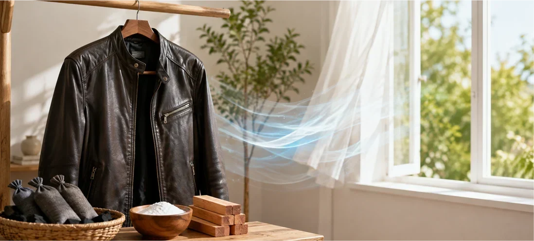 How to Get Bad Odors Out of a Leather Jacket