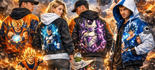 Power Up Your Style with Dragon Ball Z Hoodies and Jackets