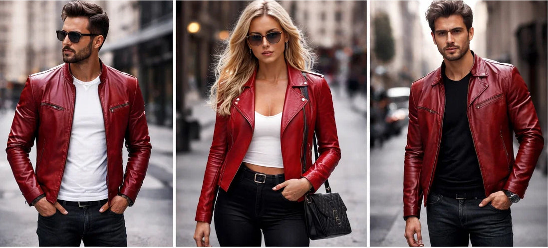 How to Wear a Red Leather Jacket: Styling Tips for Men and Women