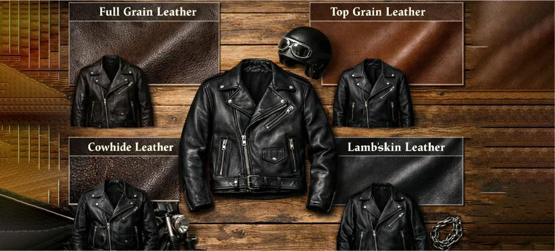 How to Pick the Best Leather Types for Biker Jackets