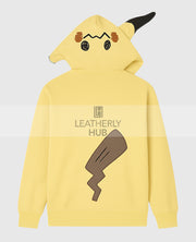 Mimikyu Themed French Terry Zip-Up Hoodie