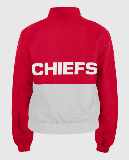 Taylor Swift Kansas City Chiefs Red and White Jacket