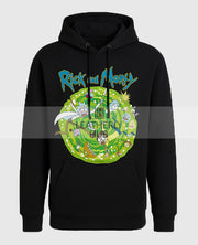 Rick and Morty Portal Collage Hoodie