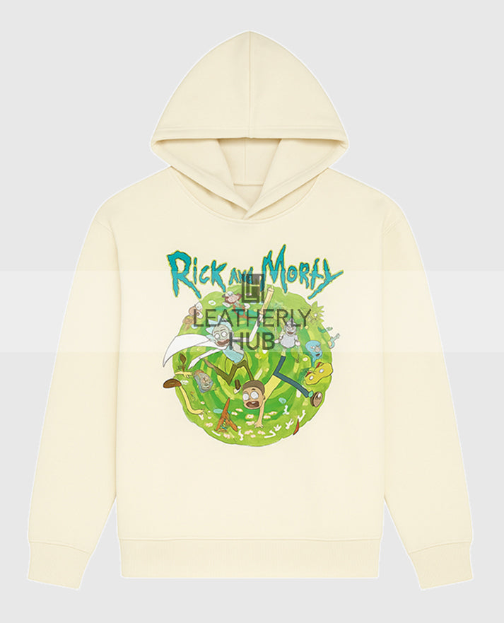 Rick and Morty Portal Collage Hoodie