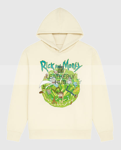 Rick and Morty Portal Collage Hoodie