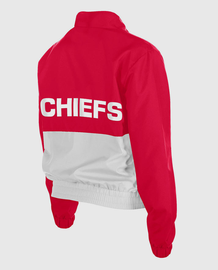 Taylor Swift Kansas City Chiefs Red and White Jacket