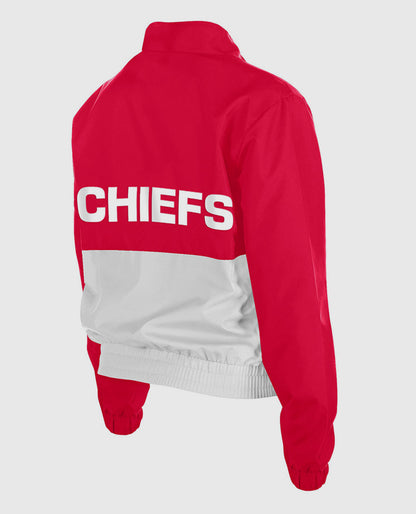 Taylor Swift Kansas City Chiefs Red and White Jacket