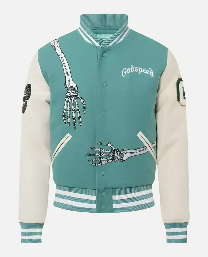 Godspeed Skull Rod Bomber Halloween Jacket