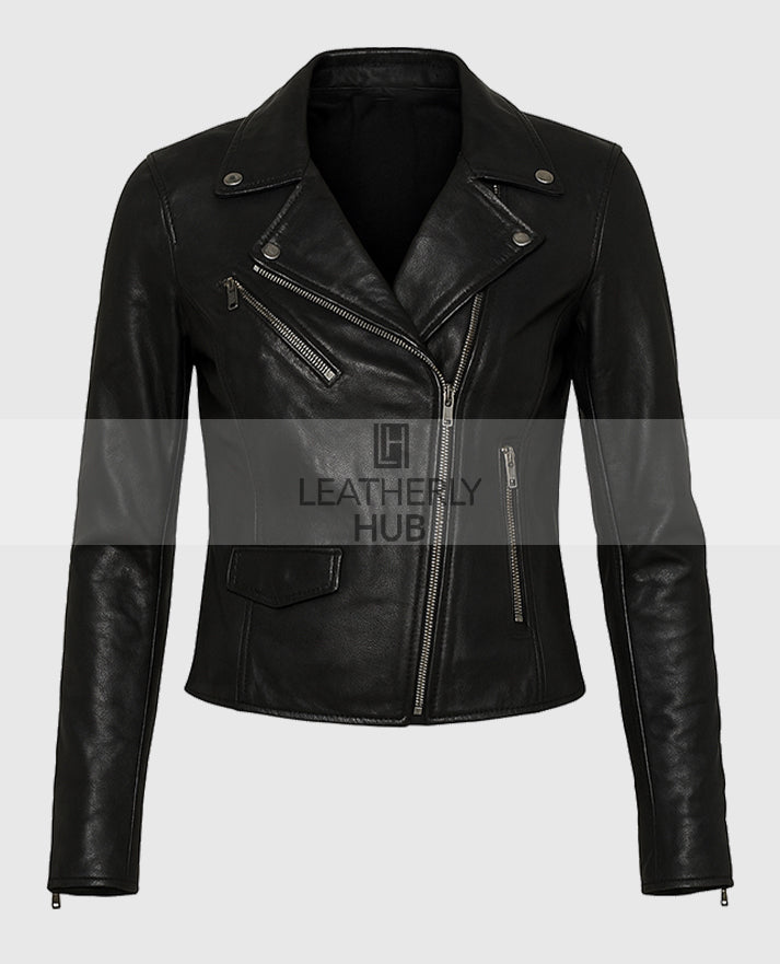 Jessica Henwick The Matrix Resurrections Leather Jacket