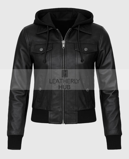 Kathryn Newton Supernatural Leather Jacket