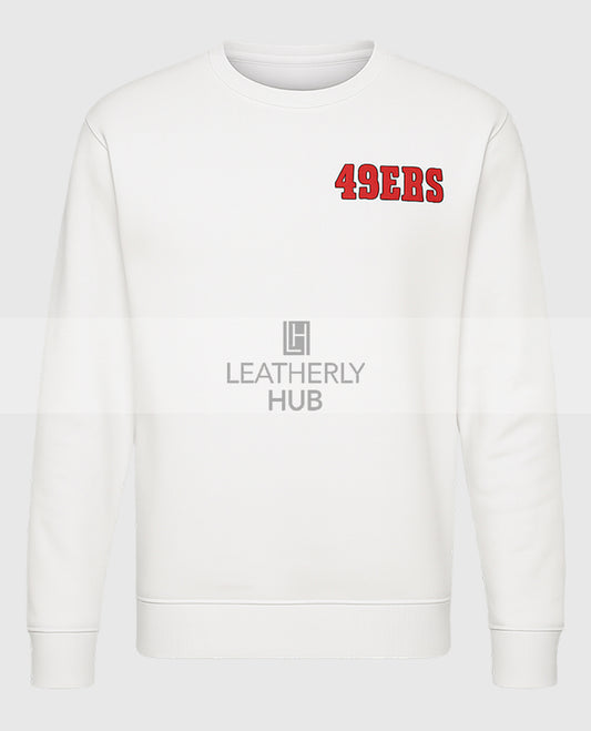 Kyle Shanahan 49ers Long Sleeves Shirt White